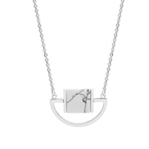 Minimal Steel Art Pendant