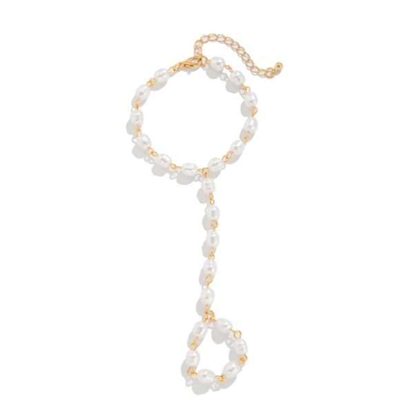 Baroque Pearl Hand Chain