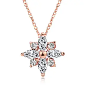 Crystal Snowflake Pendant