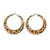 Wild Glam Leopard Earrings