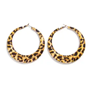 Wild Glam Leopard Earrings